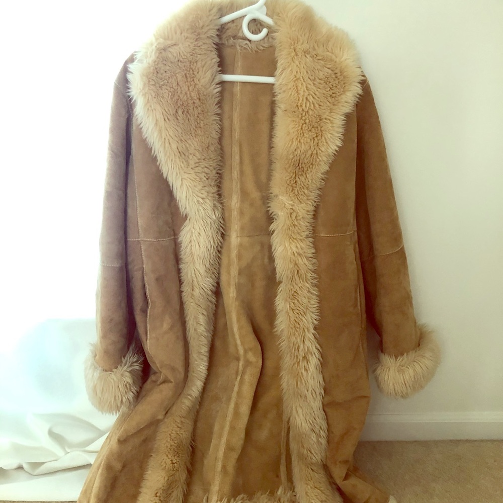 Wilson’s genuine leather thick penny lane coat